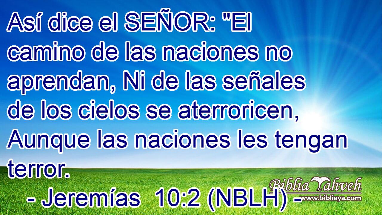  Así dice el SEÑOR: 