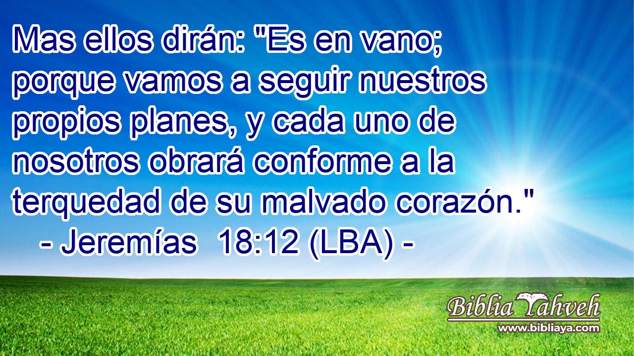 Mas ellos dirán: 