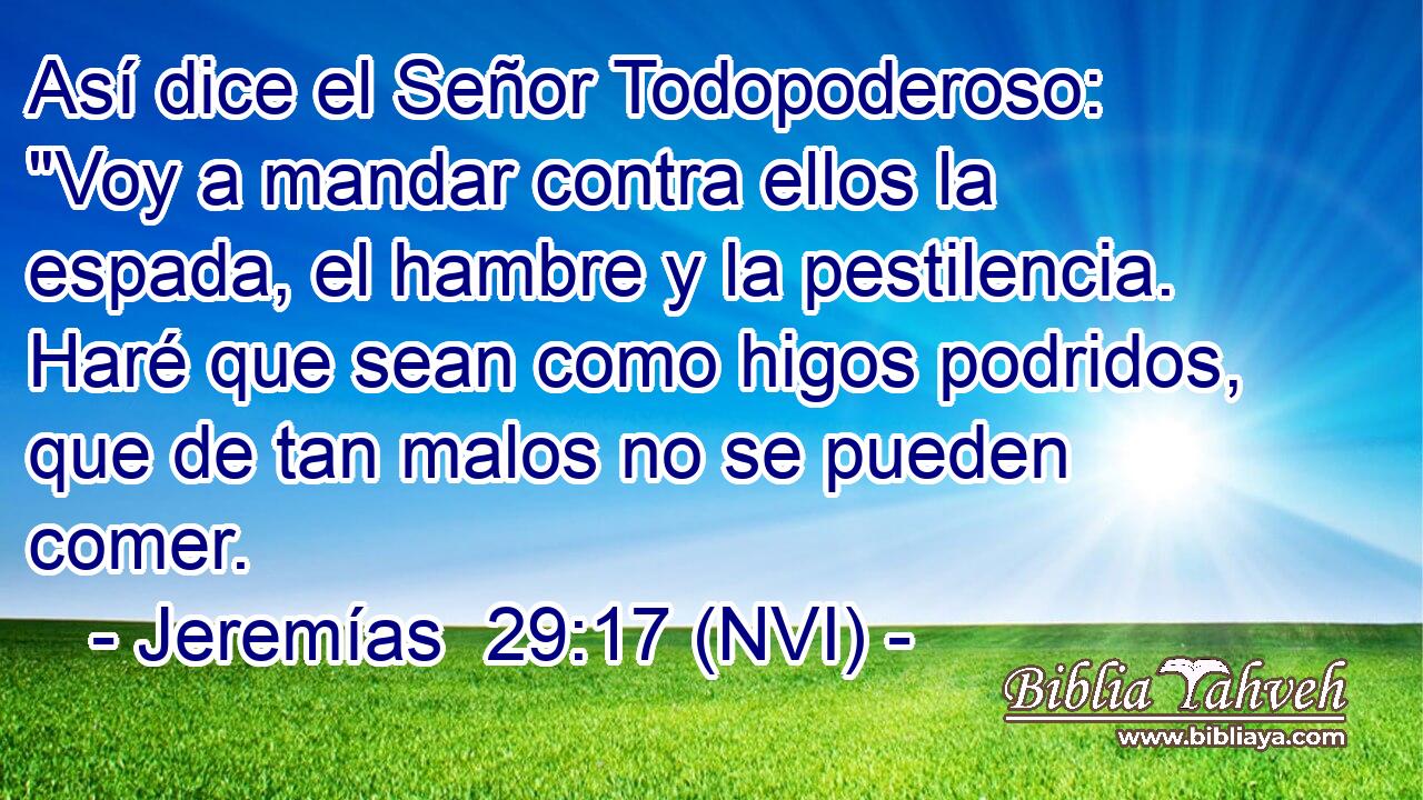  Así dice el Señor Todopoderoso: 