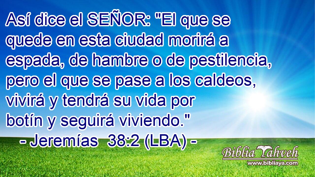 Así dice el SEÑOR: 