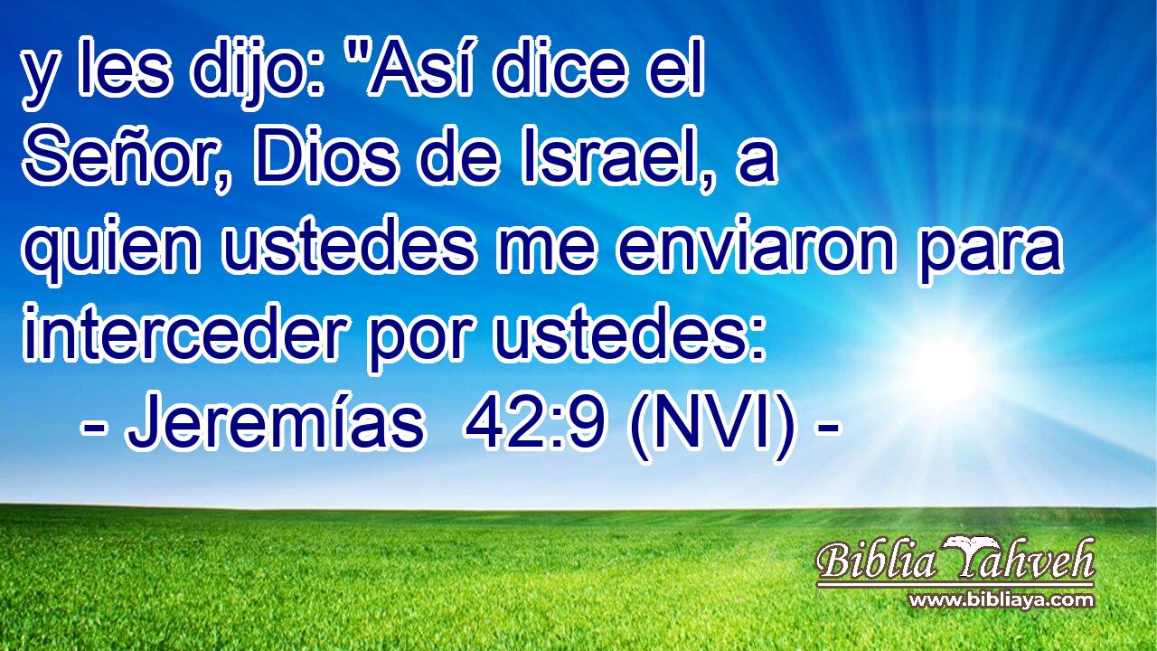  y les dijo: 