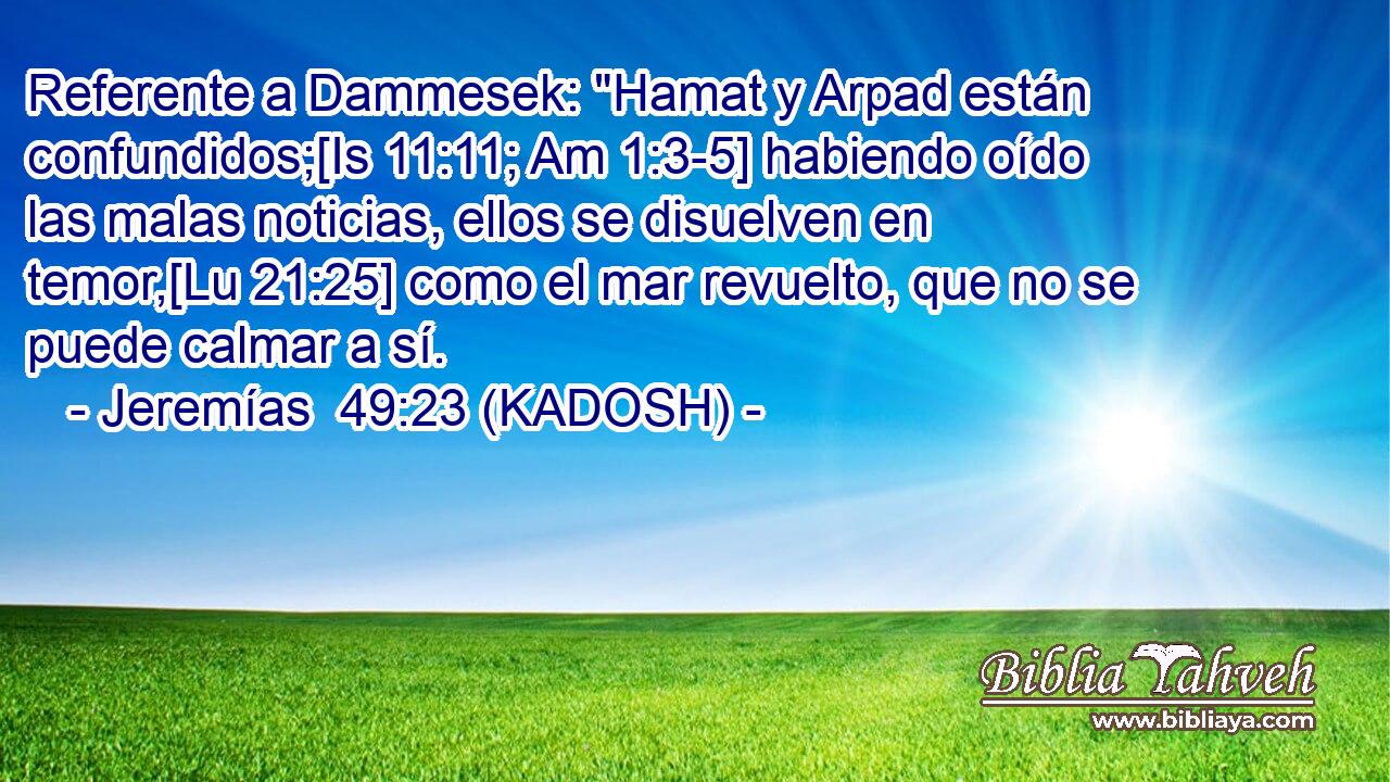  Referente a Dammesek: 