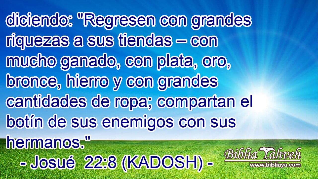  diciendo: 