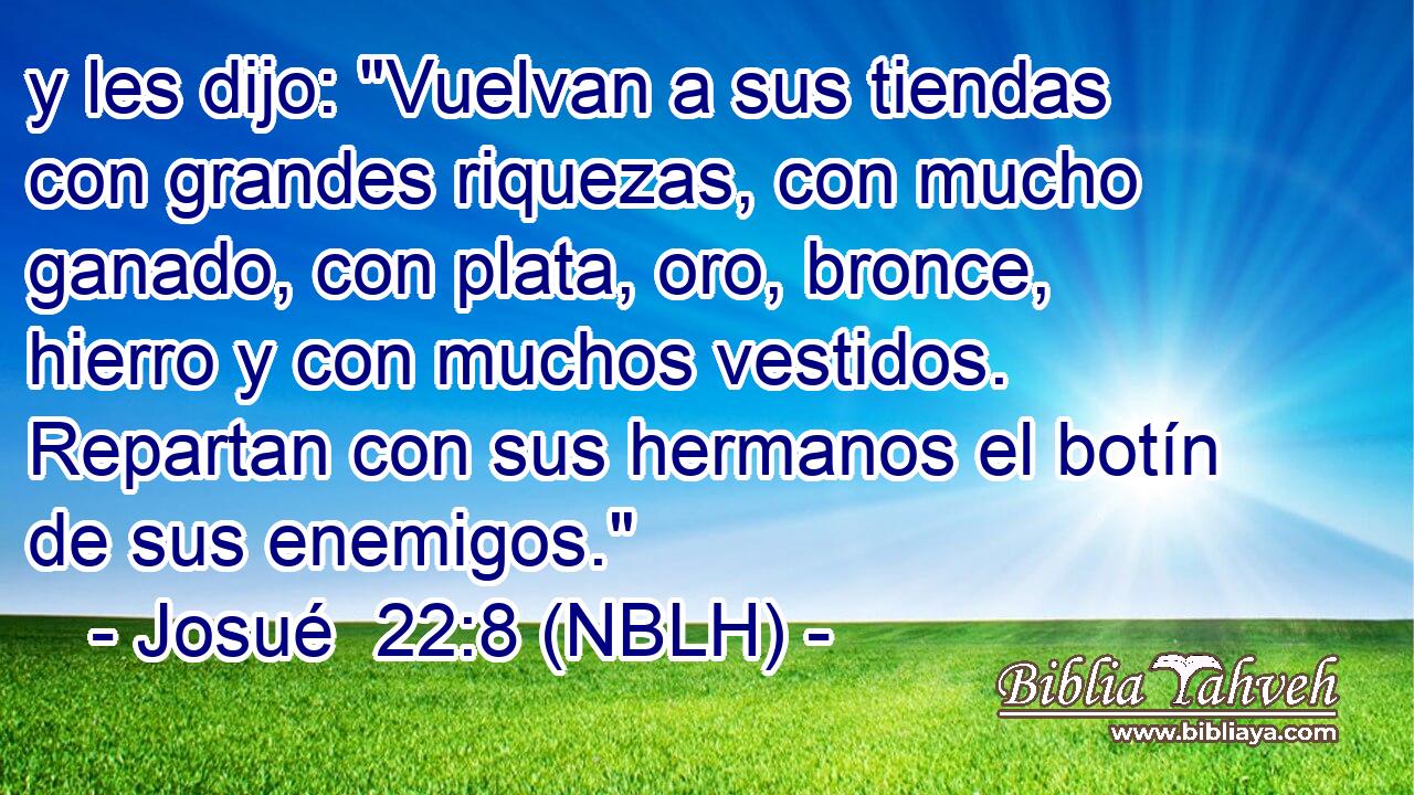 y les dijo: 