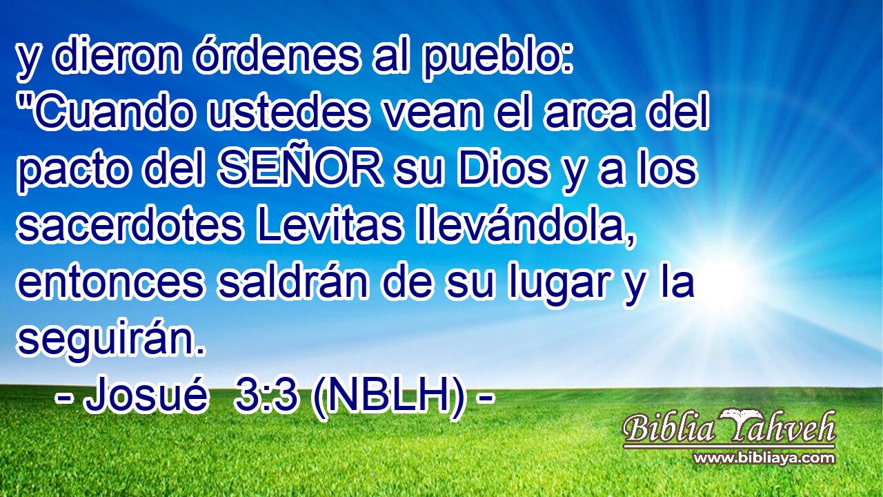  y dieron órdenes al pueblo: 