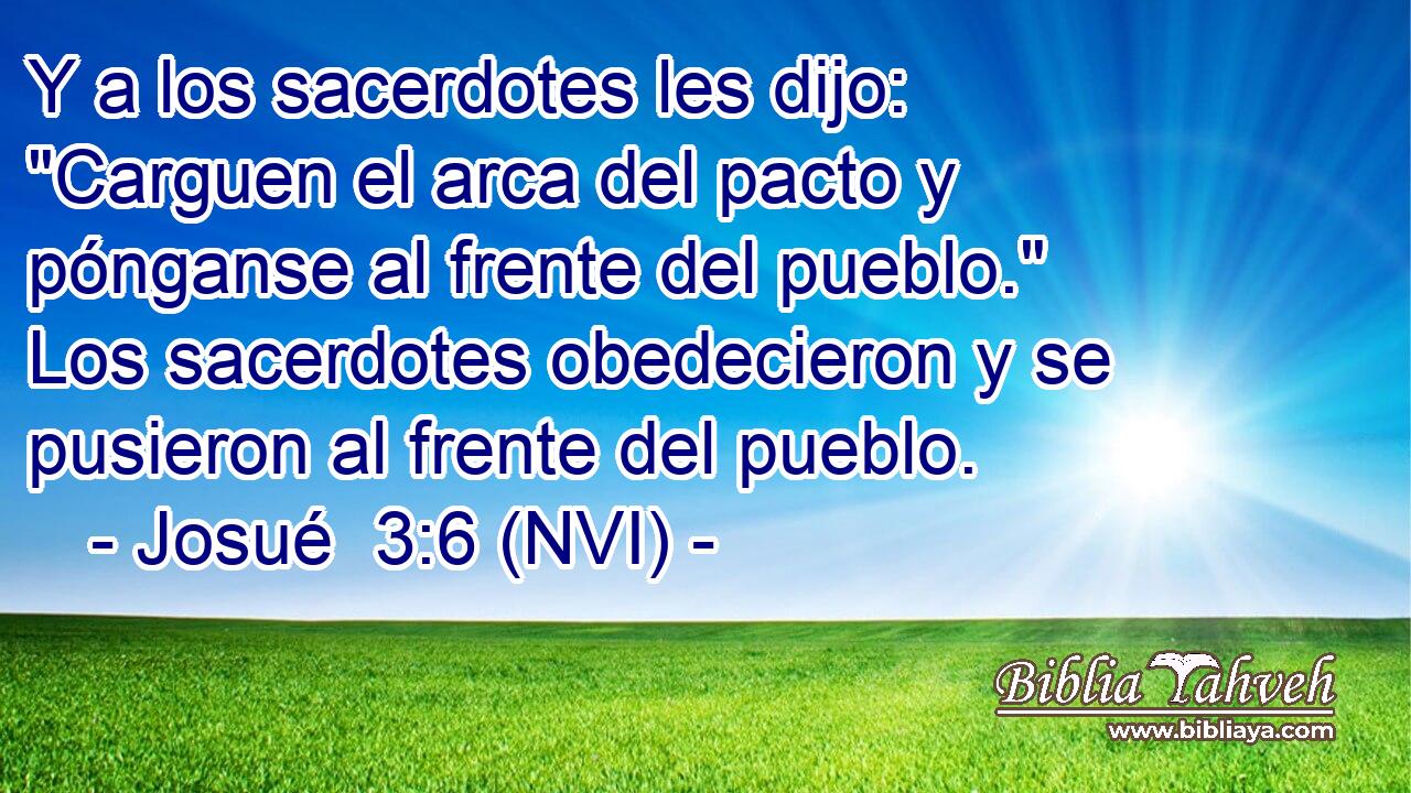  Y a los sacerdotes les dijo: 