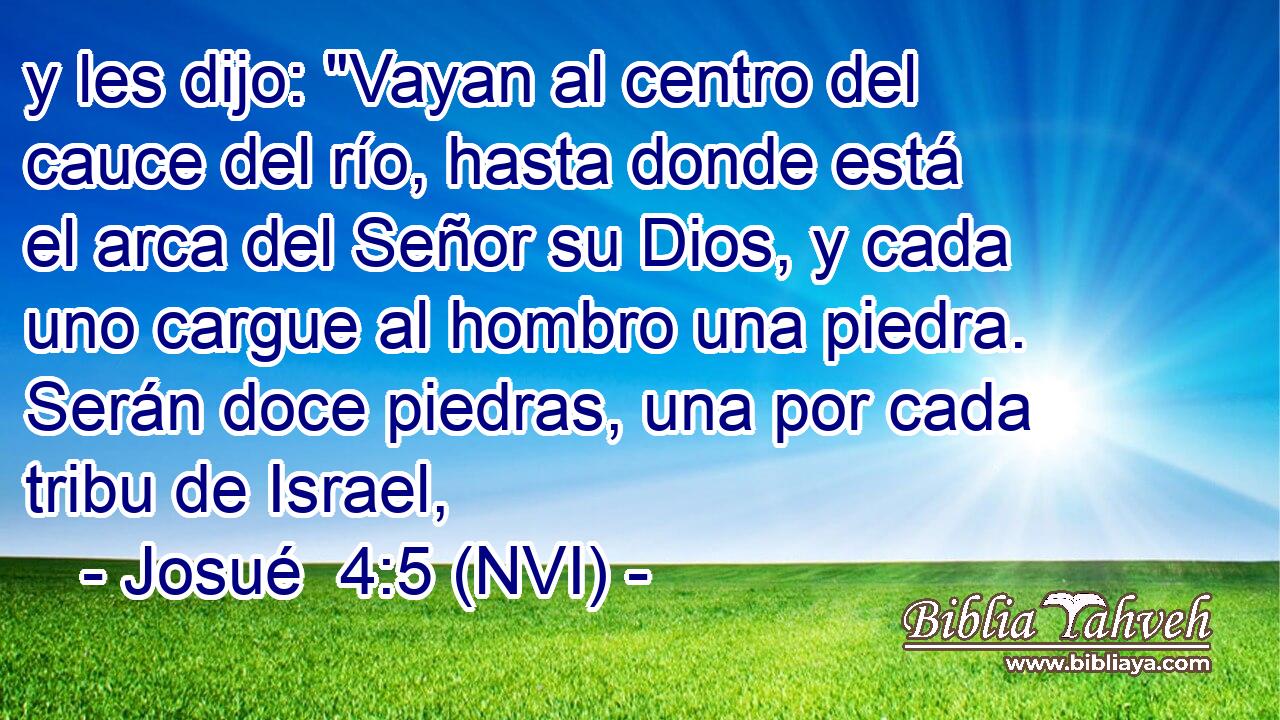  y les dijo: 