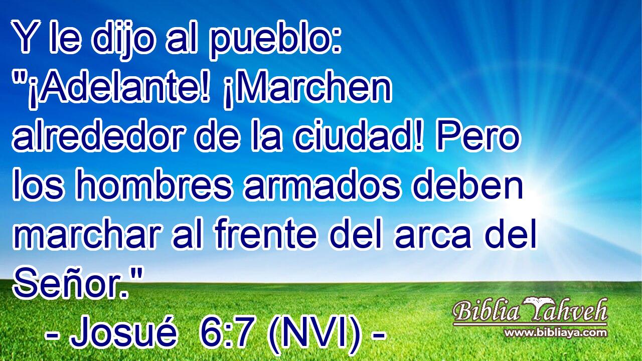  Y le dijo al pueblo: 