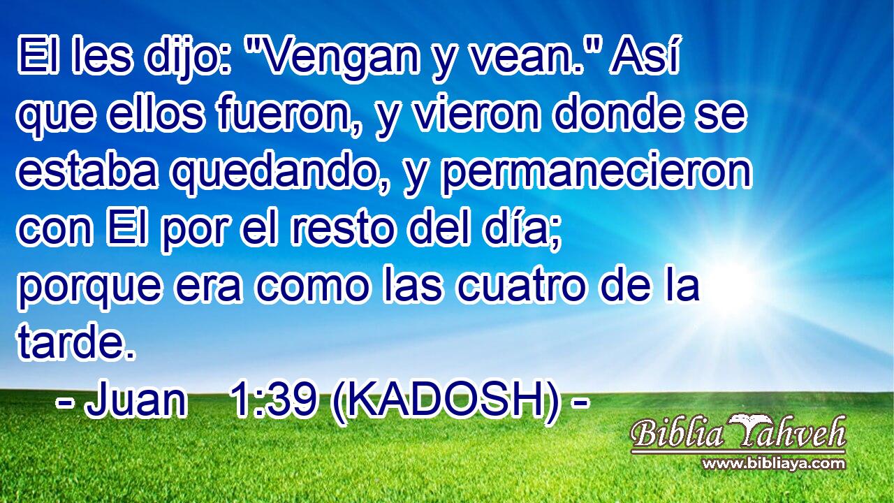  El les dijo: 