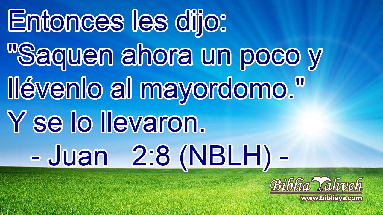  Entonces les dijo: 