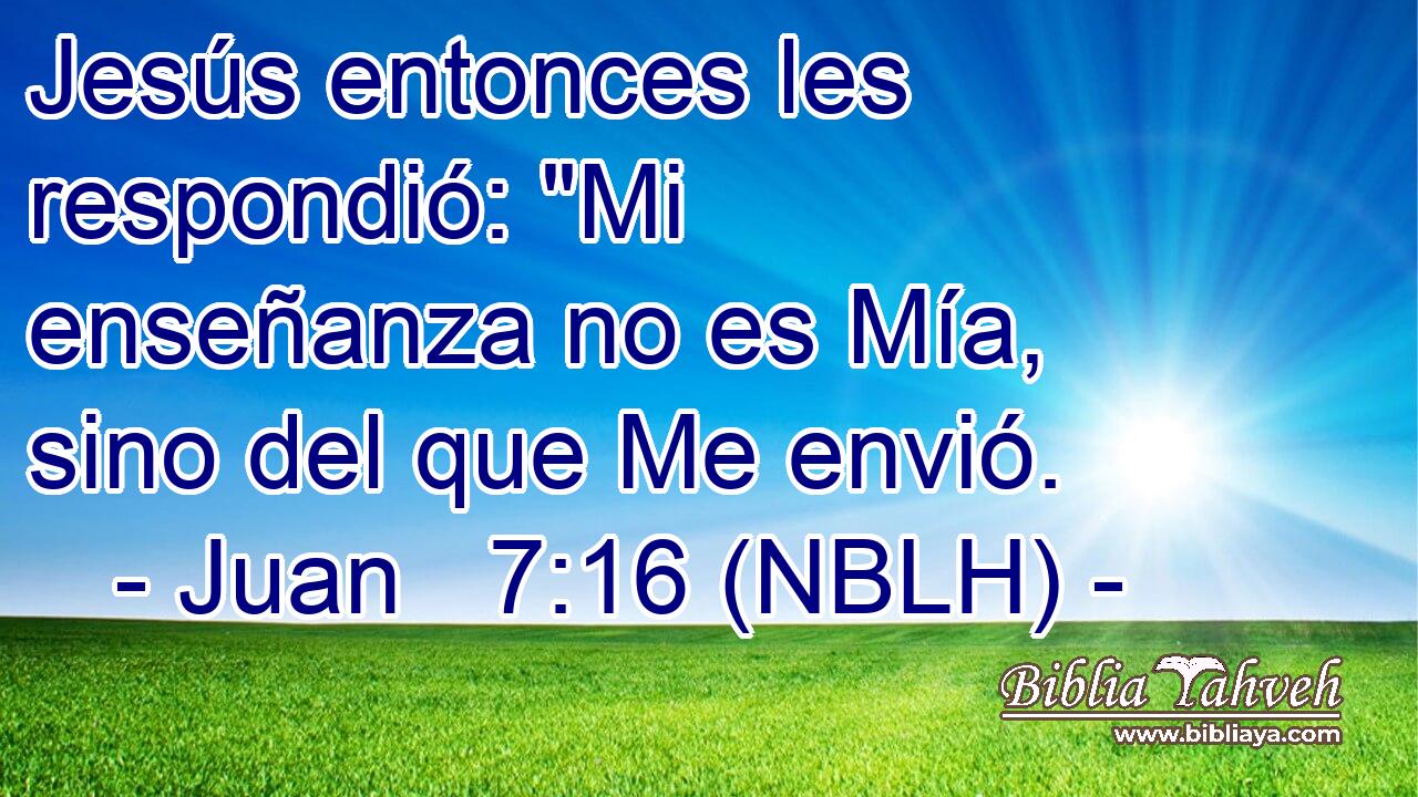  Jesús entonces les respondió: 