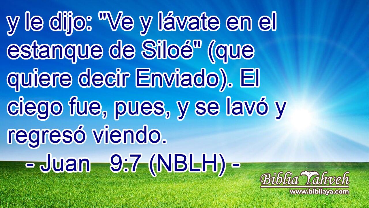  y le dijo: 