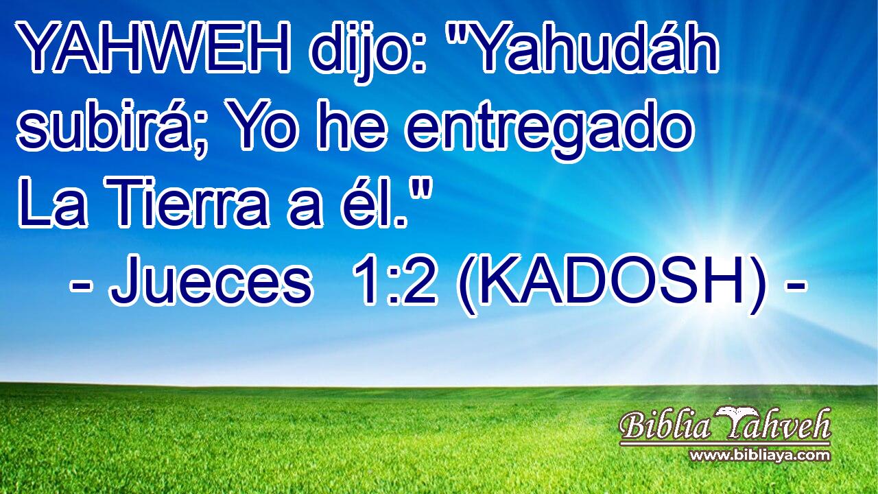  YAHWEH dijo: 