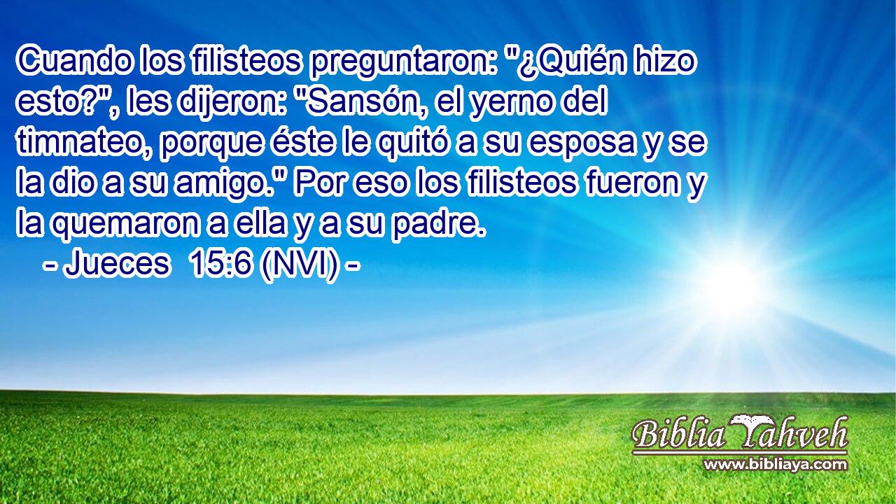  Cuando los filisteos preguntaron: 