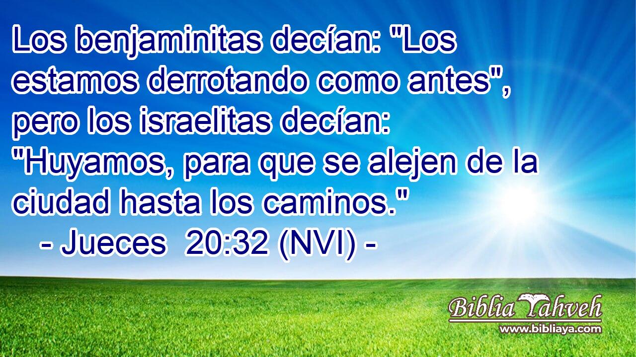  Los benjaminitas decían: 
