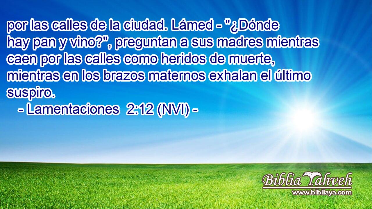  por las calles de la ciudad. Lámed - 
