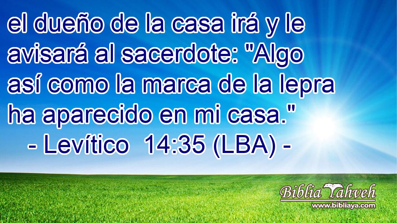 el dueño de la casa irá y le avisará al sacerdote: 