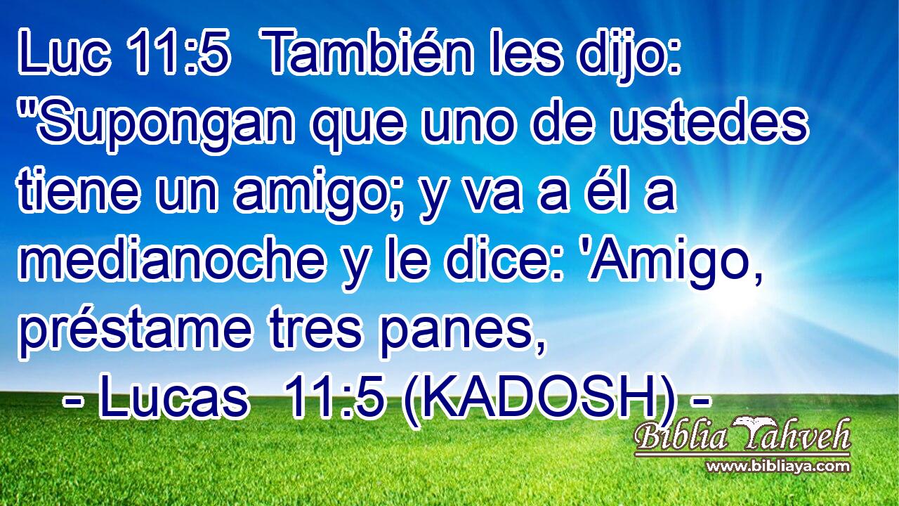  También les dijo: 