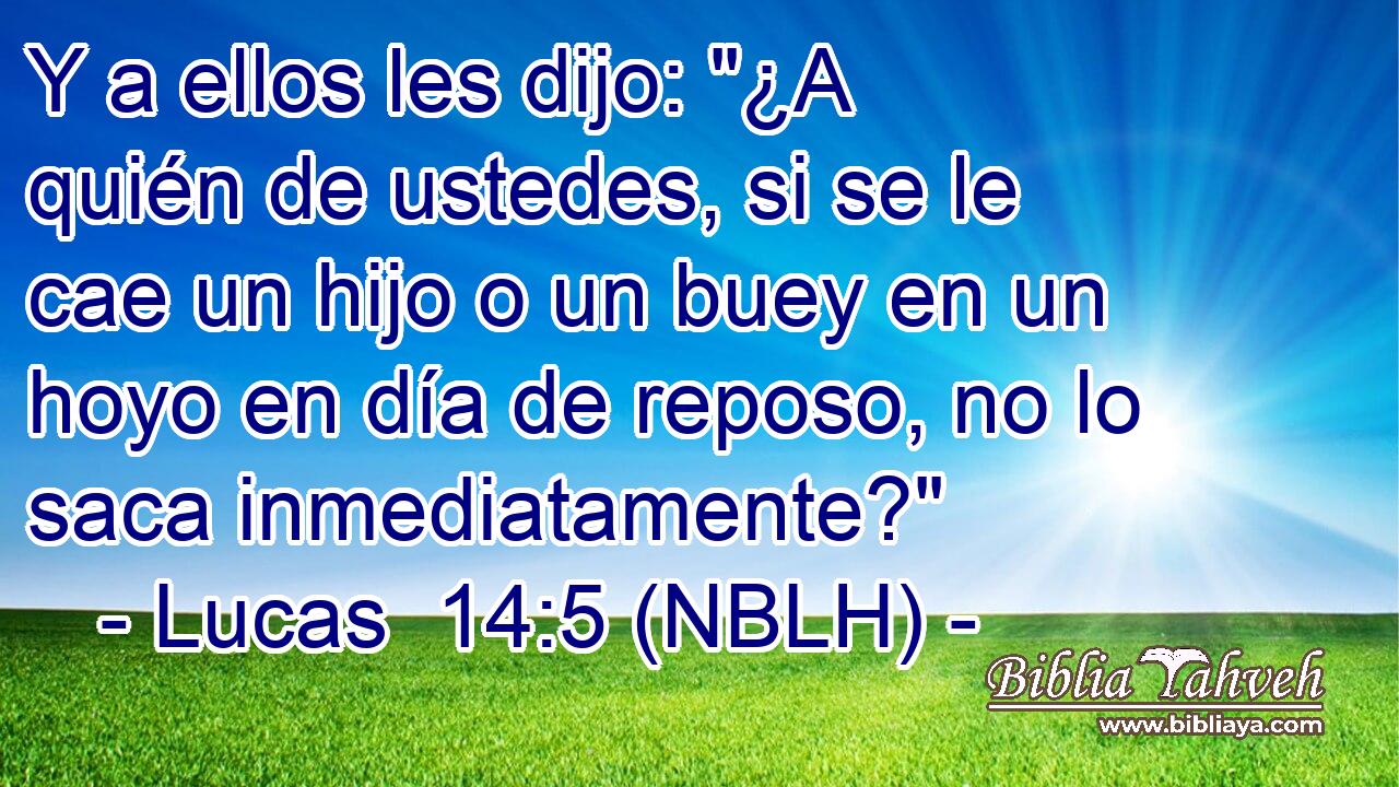  Y a ellos les dijo: 