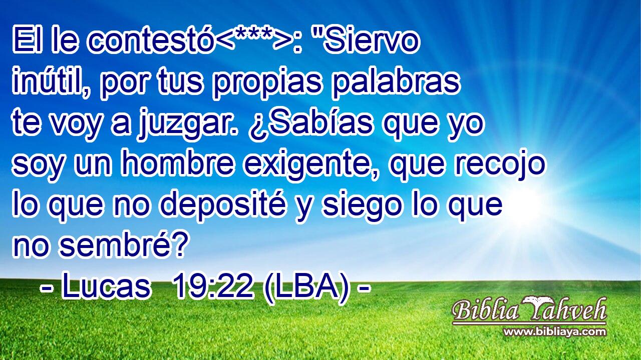 El le contestó: 