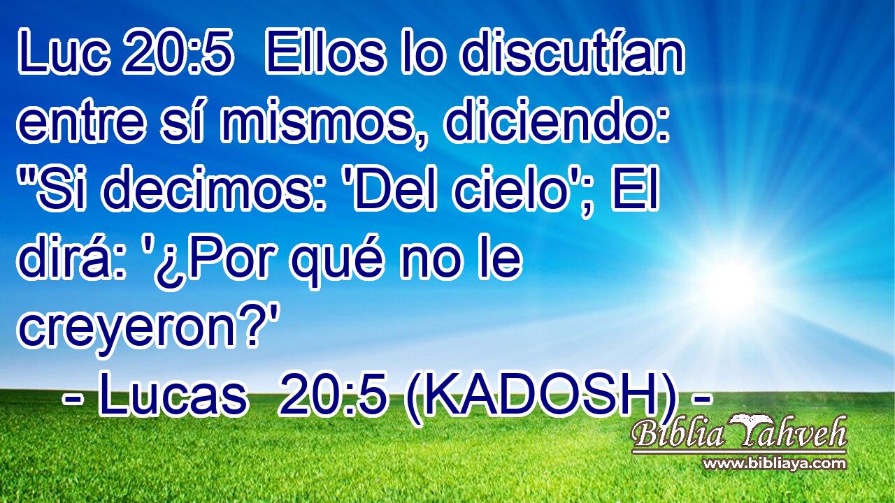  Ellos lo discutían entre sí mismos, diciendo: 