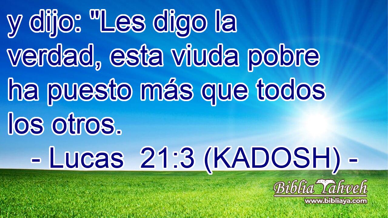  y dijo: 