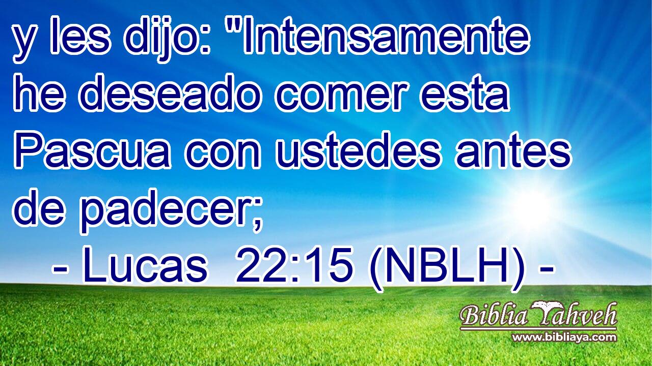  y les dijo: 