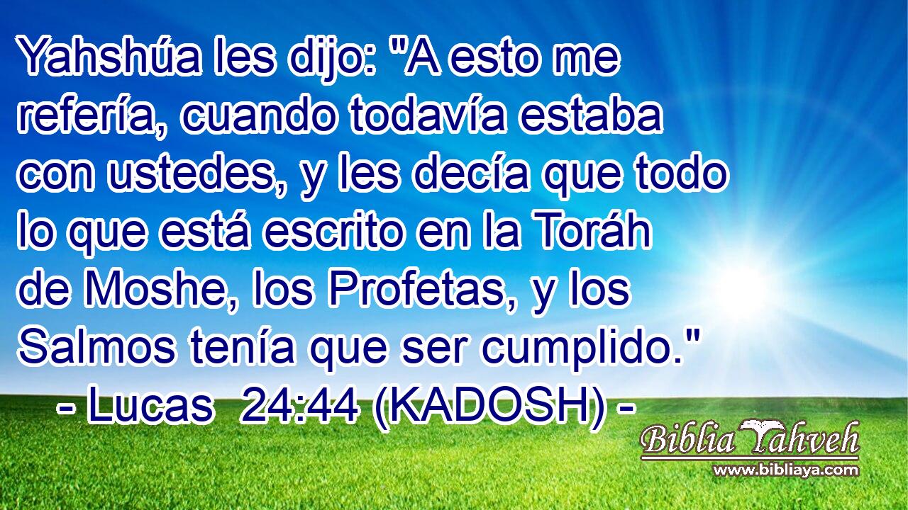  Yahshúa les dijo: 