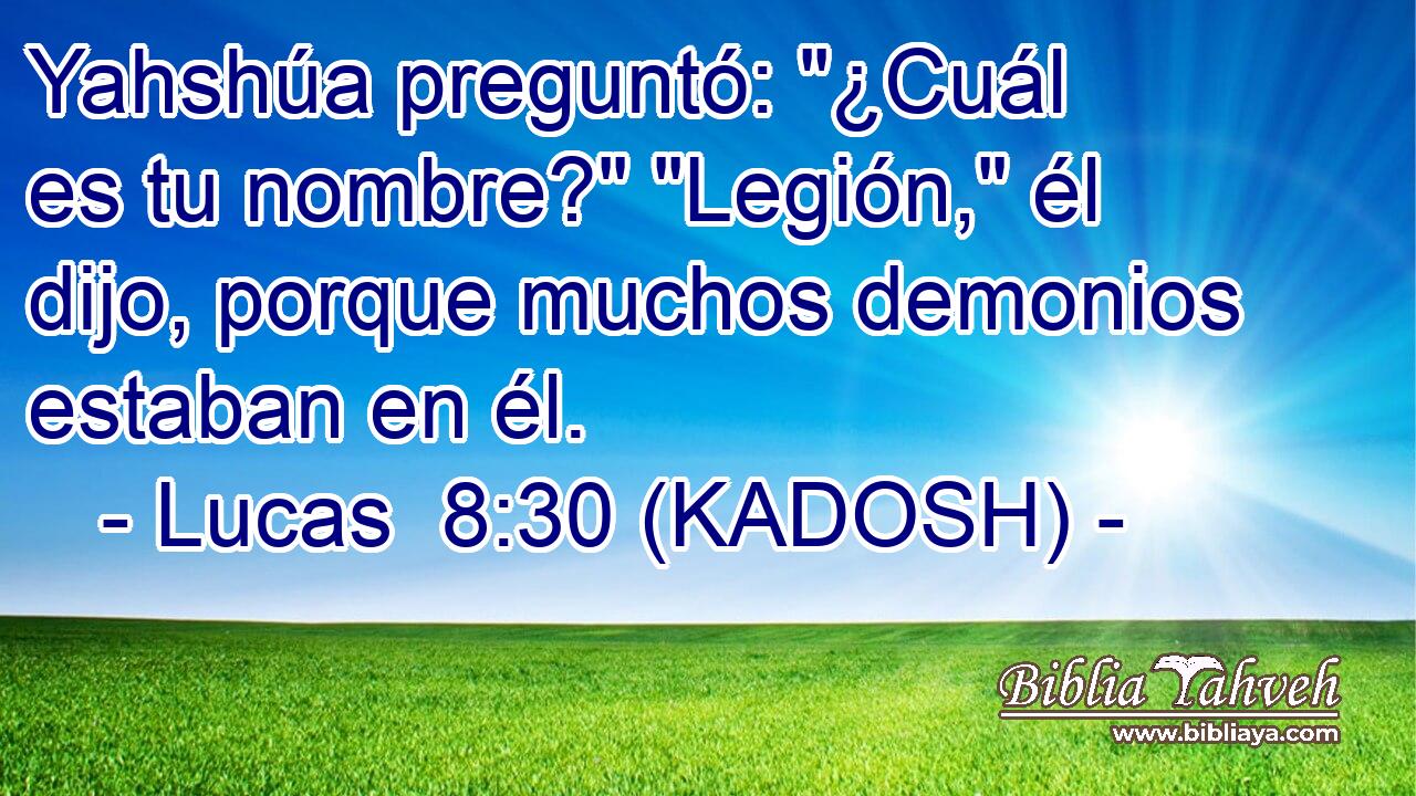  Yahshúa preguntó: 