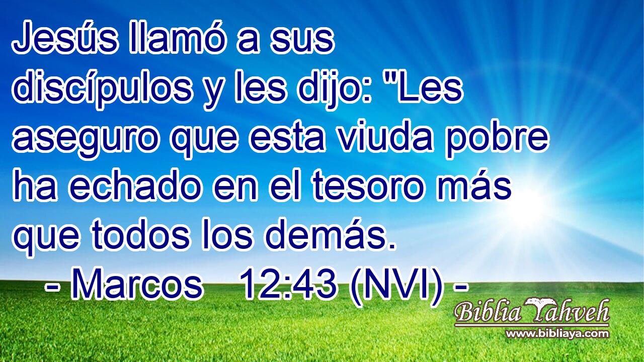  Jesús llamó a sus discípulos y les dijo: 