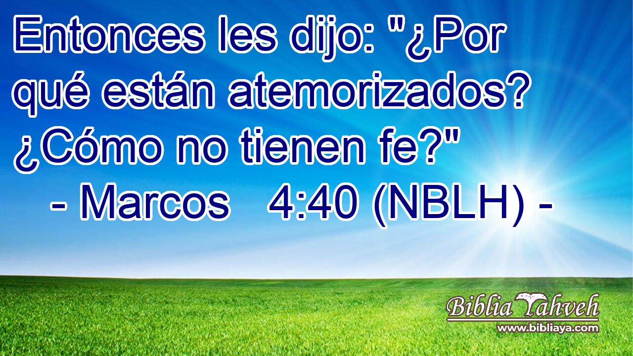  Entonces les dijo: 