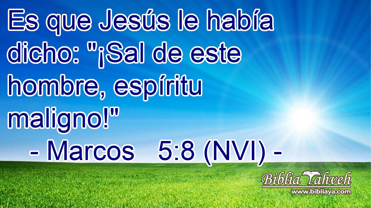  Es que Jesús le había dicho: 