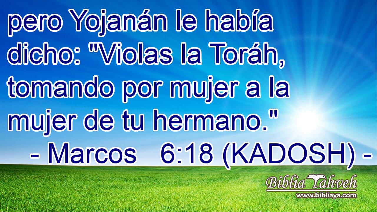  pero Yojanán le había dicho: 