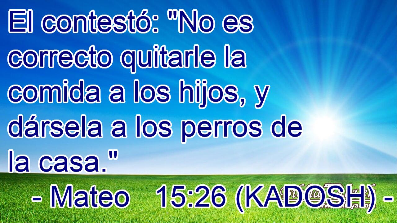  El contestó: 