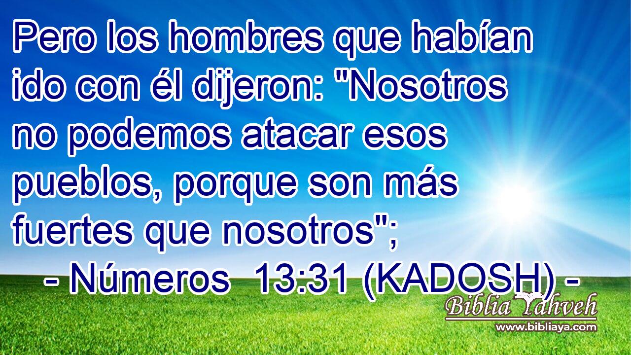  Pero los hombres que habían ido con él dijeron: 