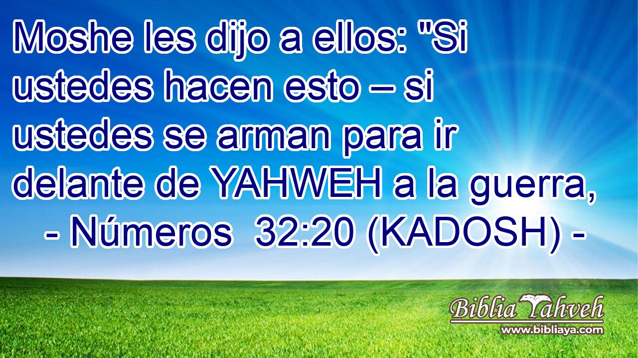  Moshe les dijo a ellos: 