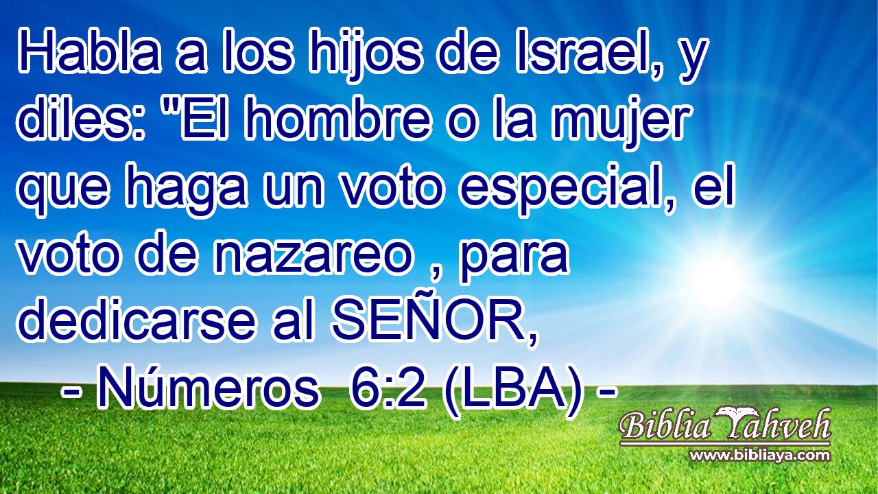 Habla a los hijos de Israel, y diles: 