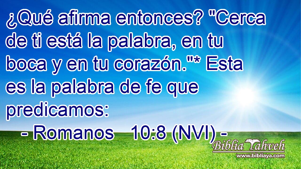  ¿Qué afirma entonces? 