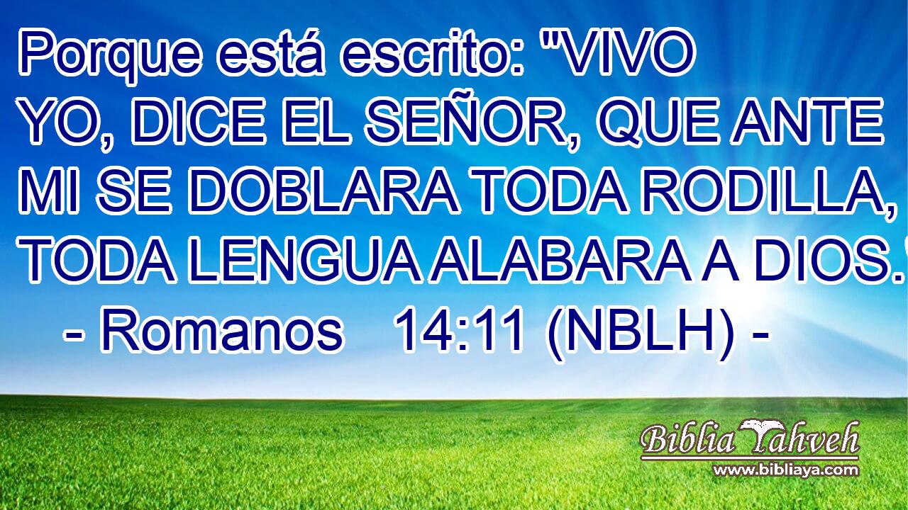  Porque está escrito: 