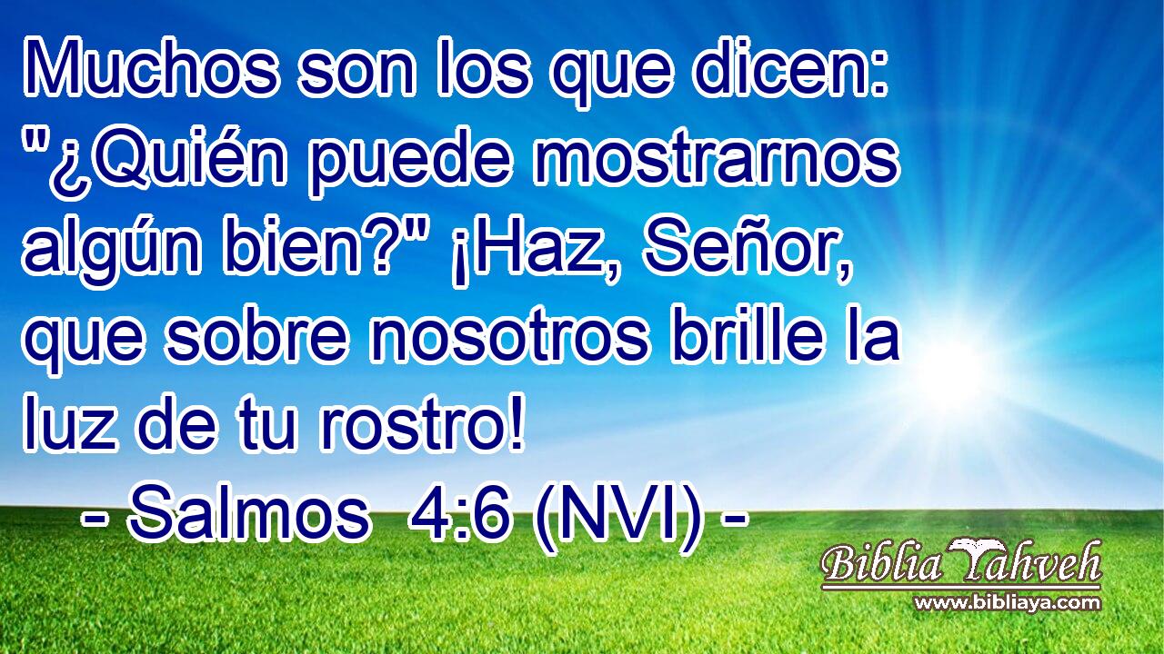  Muchos son los que dicen: 