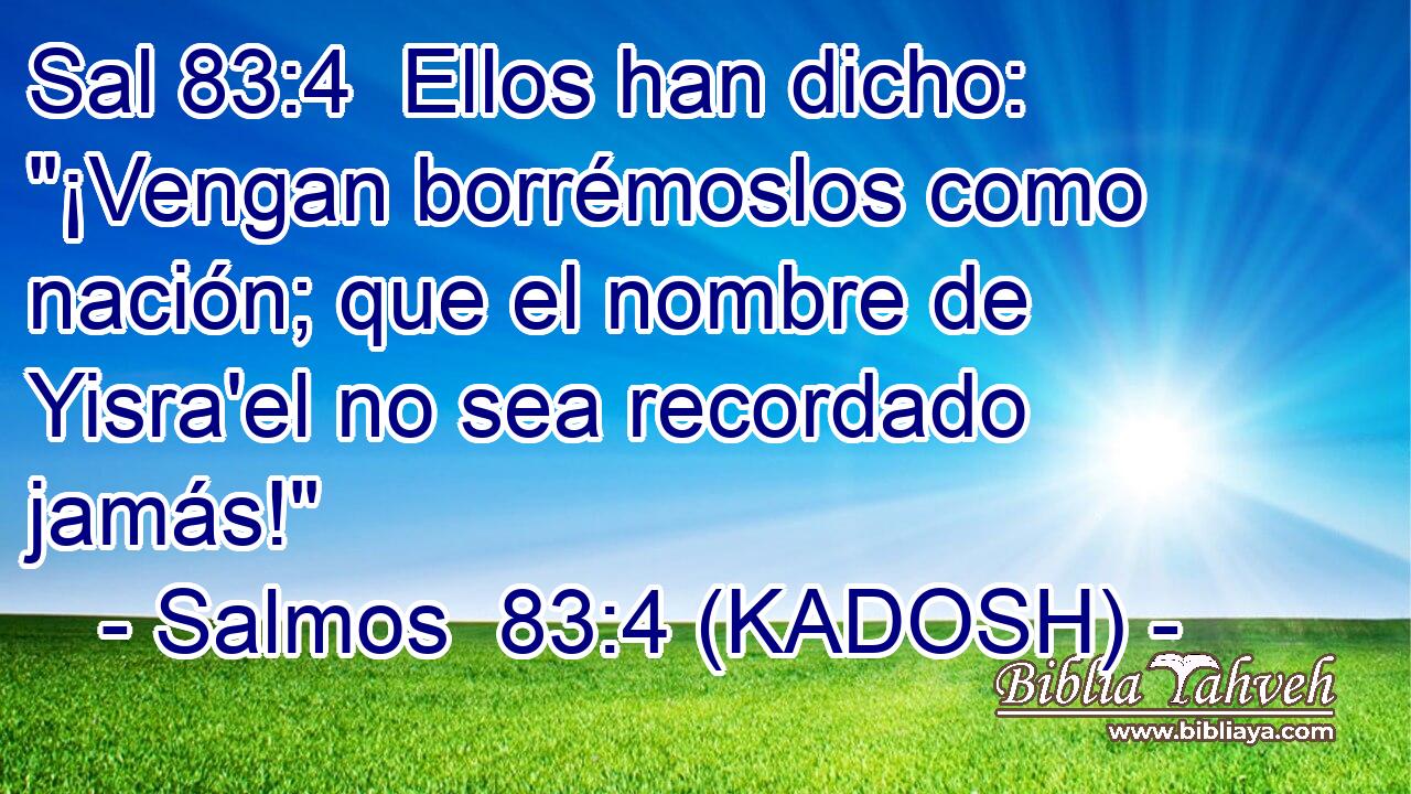  Ellos han dicho: 