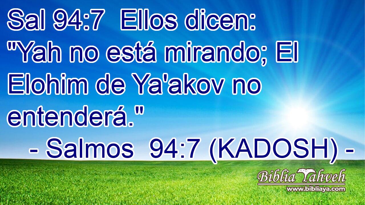  Ellos dicen: 