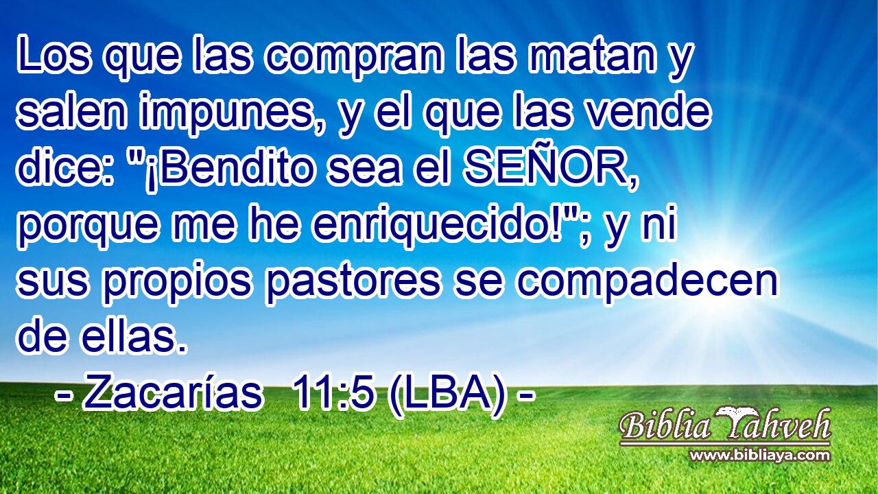 Los que las compran las matan y salen impunes, y el que las vende dice: 