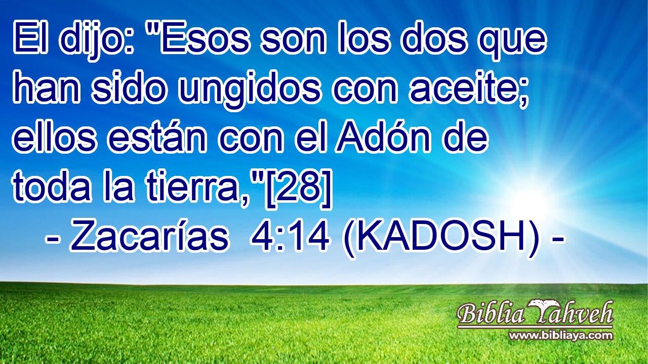  El dijo: 