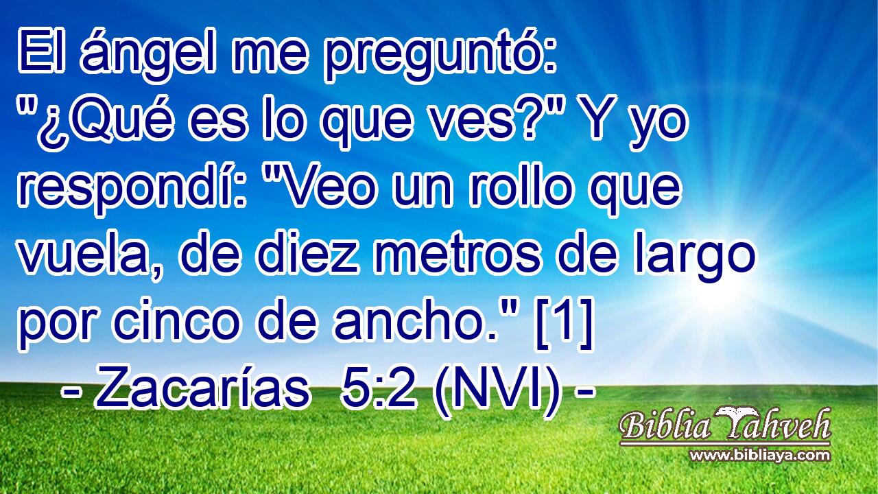  El ángel me preguntó: 