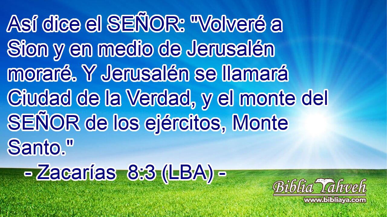 Así dice el SEÑOR: 